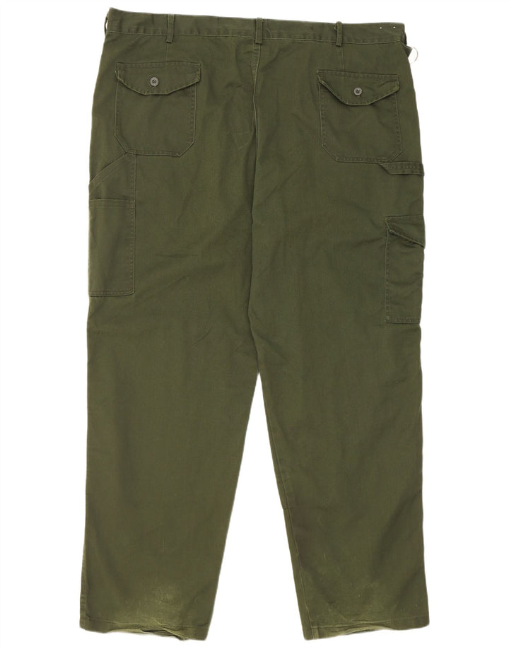 Dickies muške sužene kargo hlače W44 L30 zeleni poliester