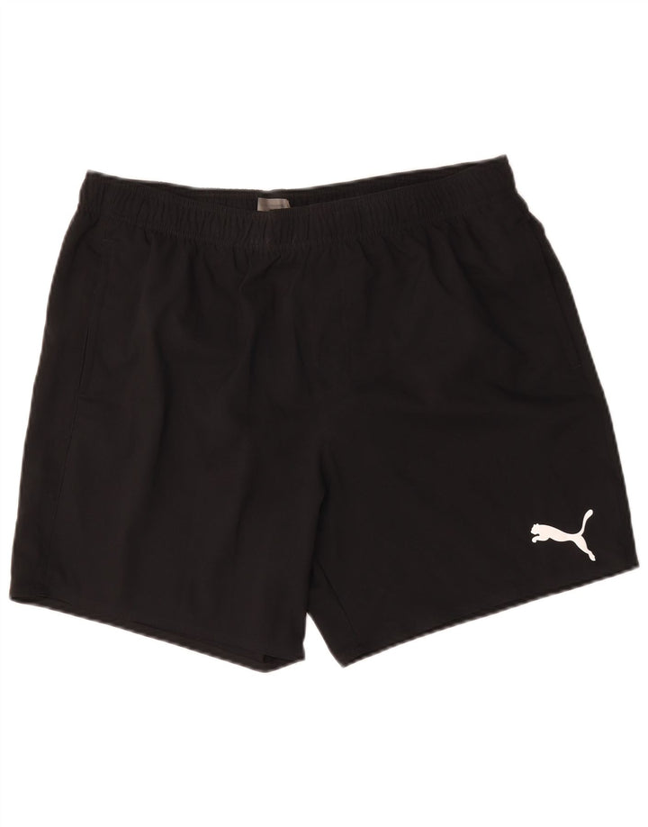 Puma muške sportske kratke hlače XL crni poliester