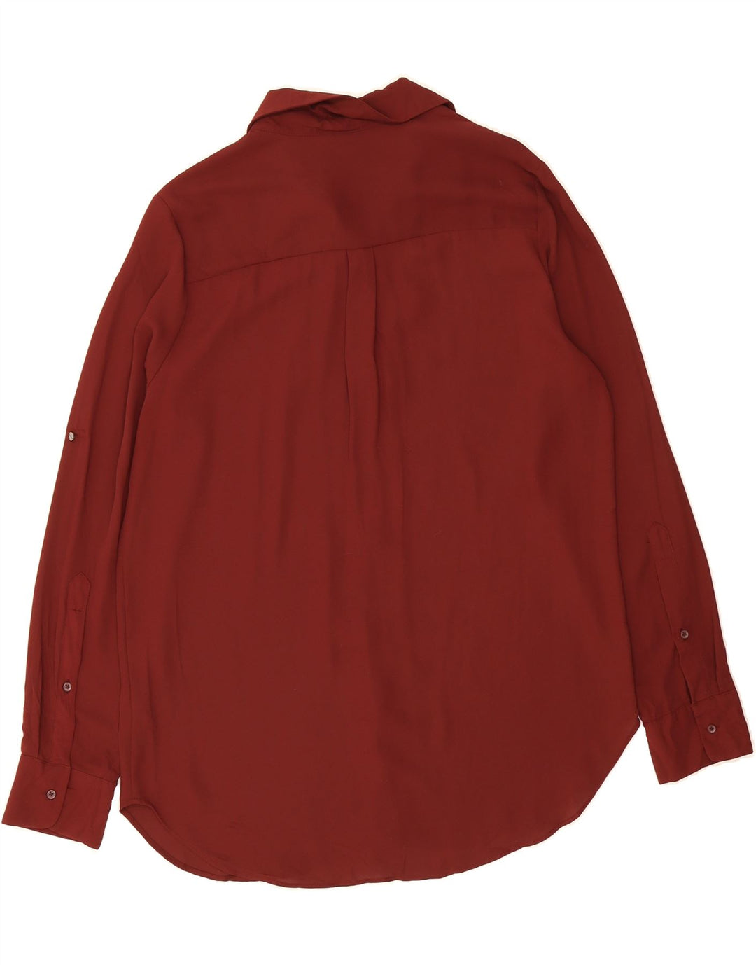 MOSSIMO Womens Tall Shirt UK 20 XL Burgundy Polyester Vintage Mossimo and Second-Hand Mossimo from Messina Hembry 