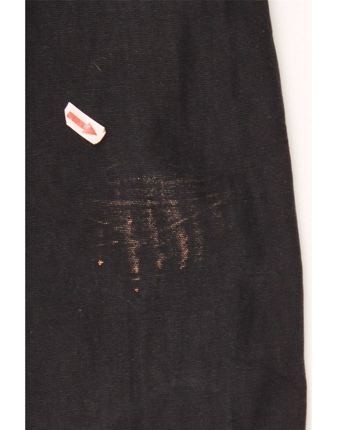 Vans muške ravne kargo hlače srednje veličine W32 L28 crni pamuk