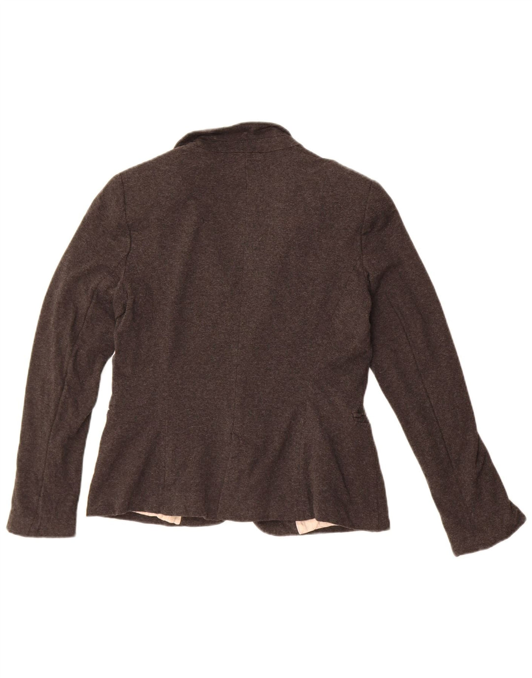 Zara ženski sako sa 1 gumbom UK 14 veliki sivi acetat