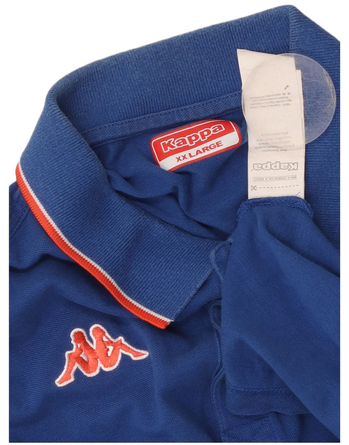 Kappa muška polo majica 2XL plavi pamuk