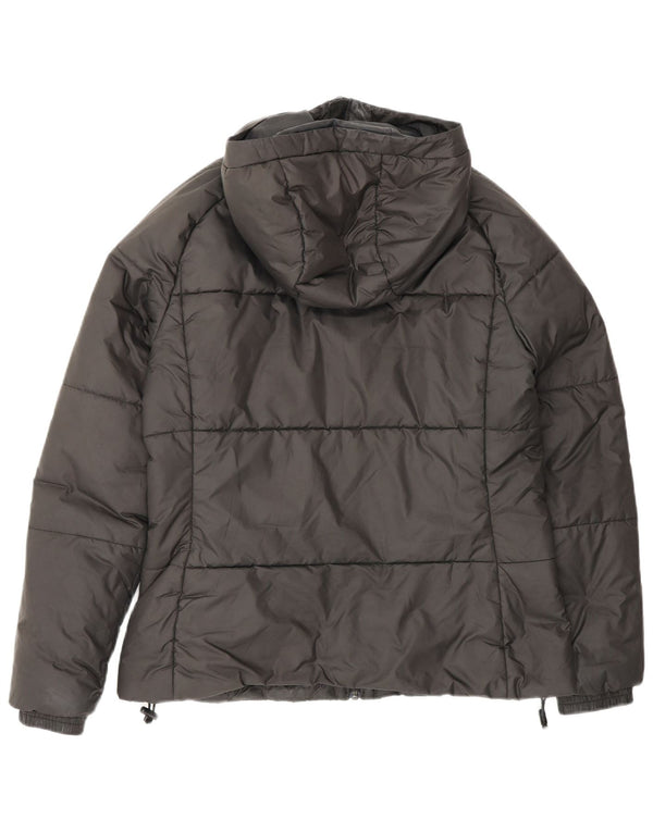 Adidas ženska podstavljena jakna s kapuljačom UK 12/14 srednje crna