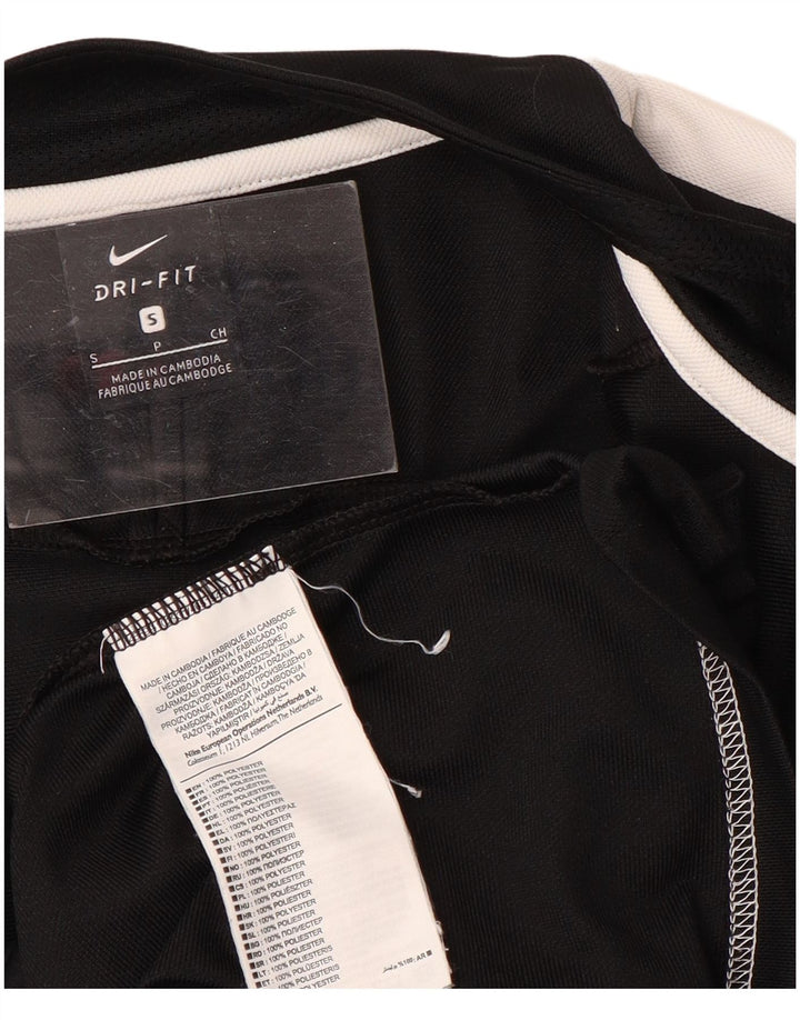 Nike Muška trenirka Gornja jakna Mala crna poliesterska sportska kolekcija