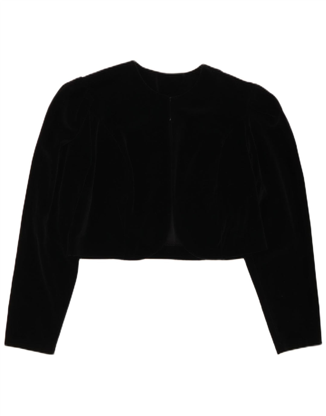CHOU CHOU Ženski Bolero Top UK 14 Veliki crni