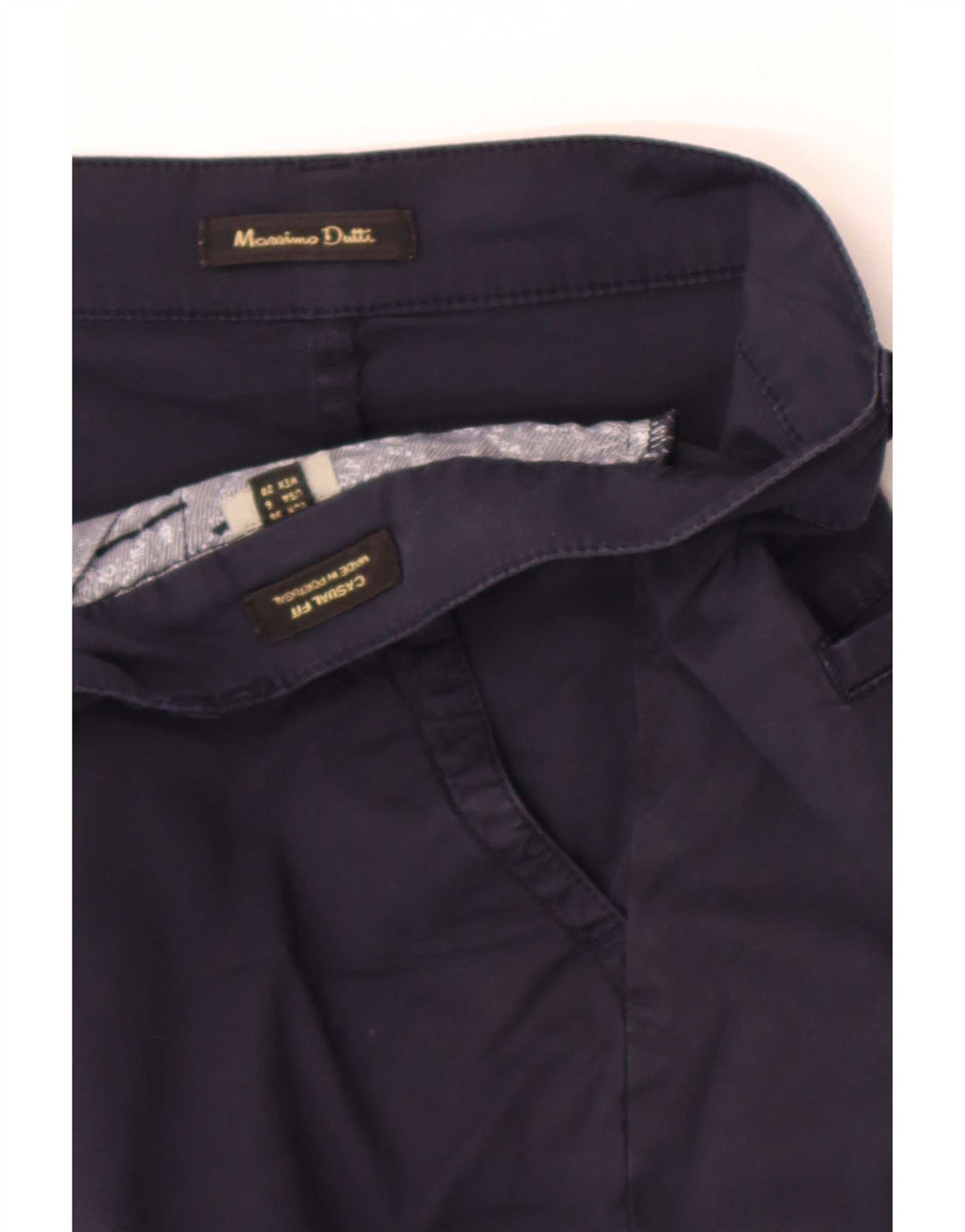 Massimo Dutti ženske chino kratke hlače EU 38 male W28 tamnoplave