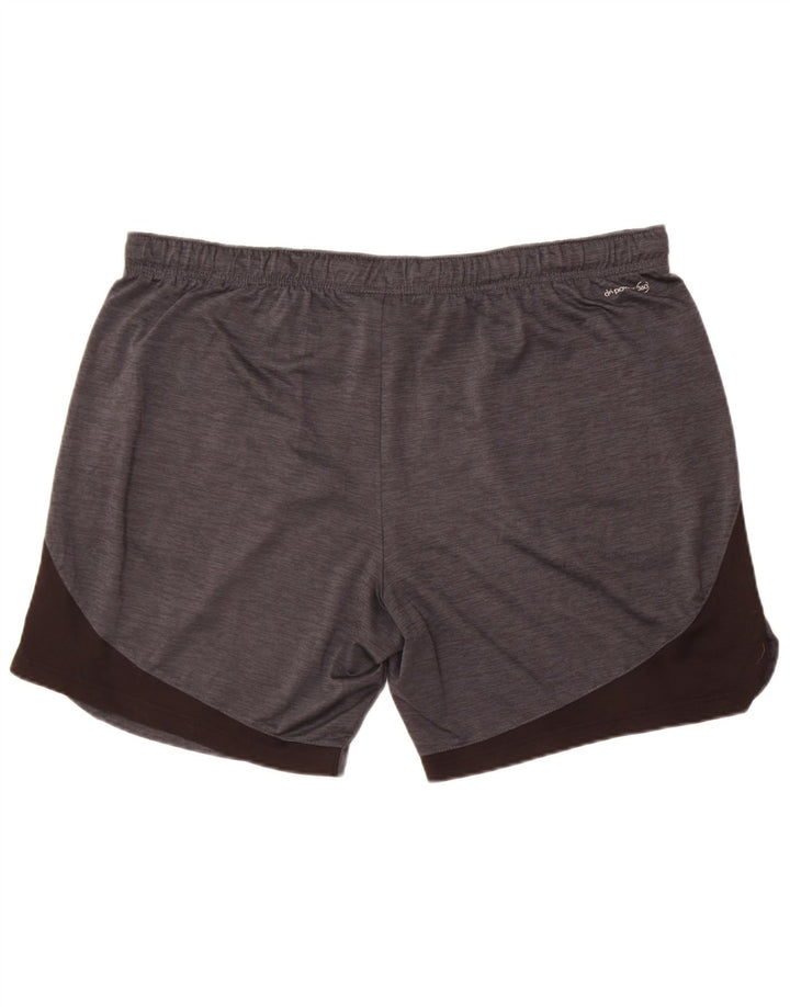 Russell atletske muške sportske kratke hlače velikog sive boje od poliestera