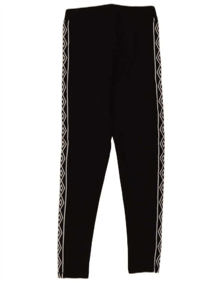 Umbro ženske grafičke tajice UK 10 male crne pamučne