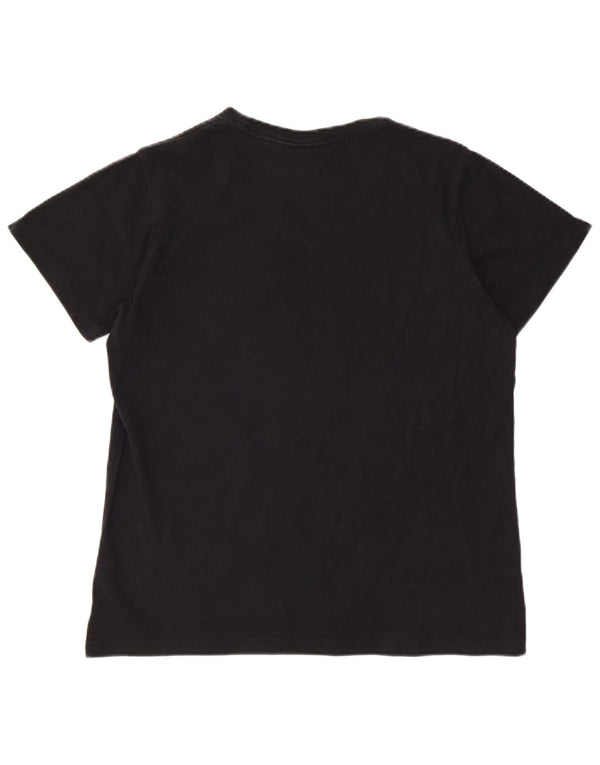 ADIDAS Muška majica kratkih rukava srednje veličine, crni pamuk