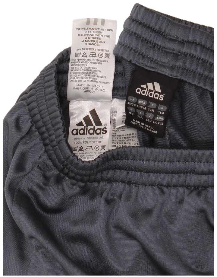 Adidas Hlače za trenirku za dječake 13-14 godina tamnoplave poliesterske