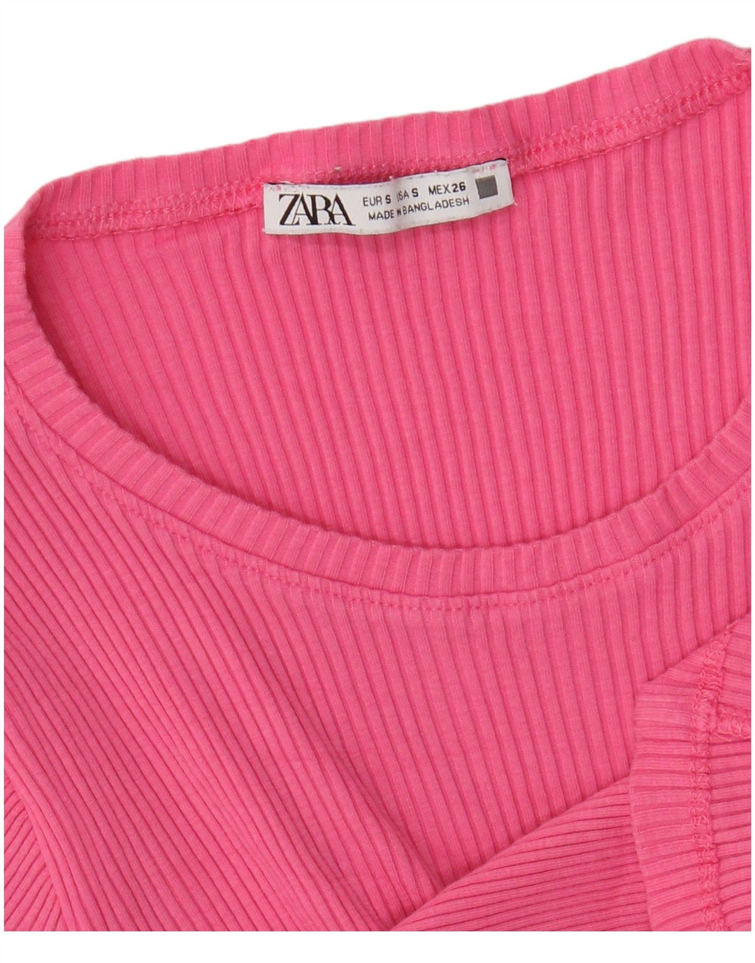 Zara ženski vrh bluze UK 8 Small Pink