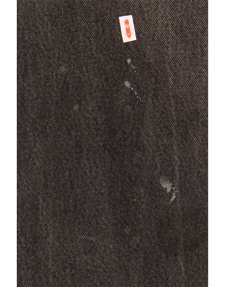 WRANGLER Muške Indiana ravne traperice W36 L28 crni pamuk