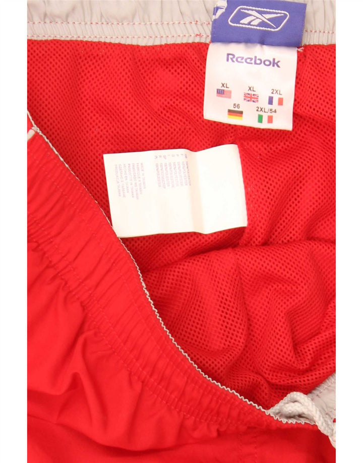 Reebok muške Capri trenirke XL crvene, poliester