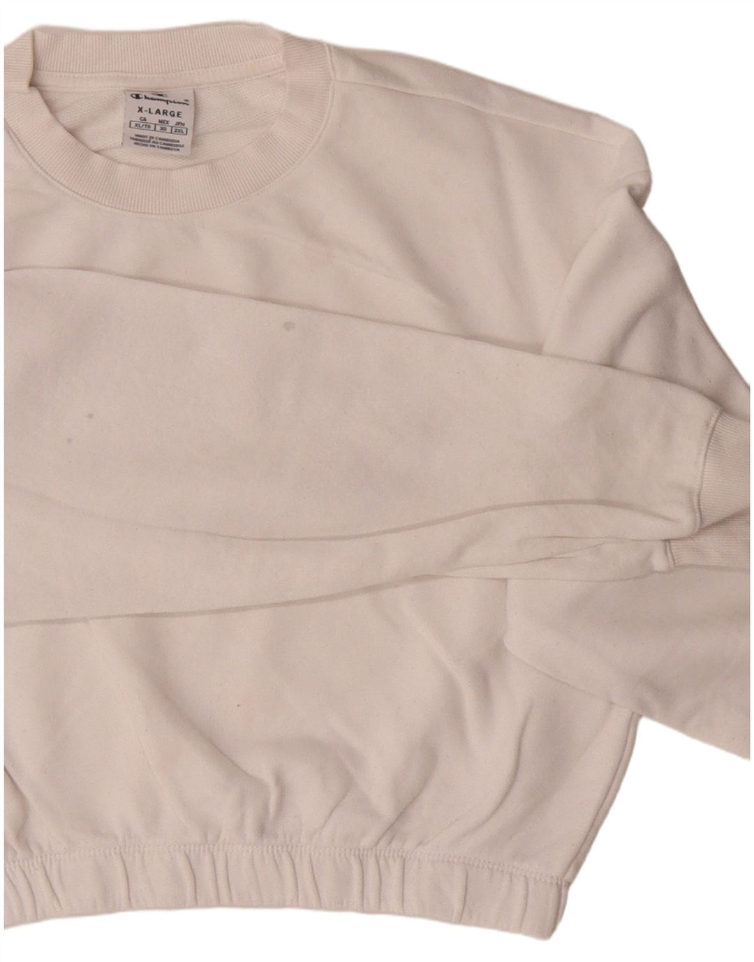 CHAMPION Ženska kratkotrajna majica UK 18 XL, bijeli pamuk