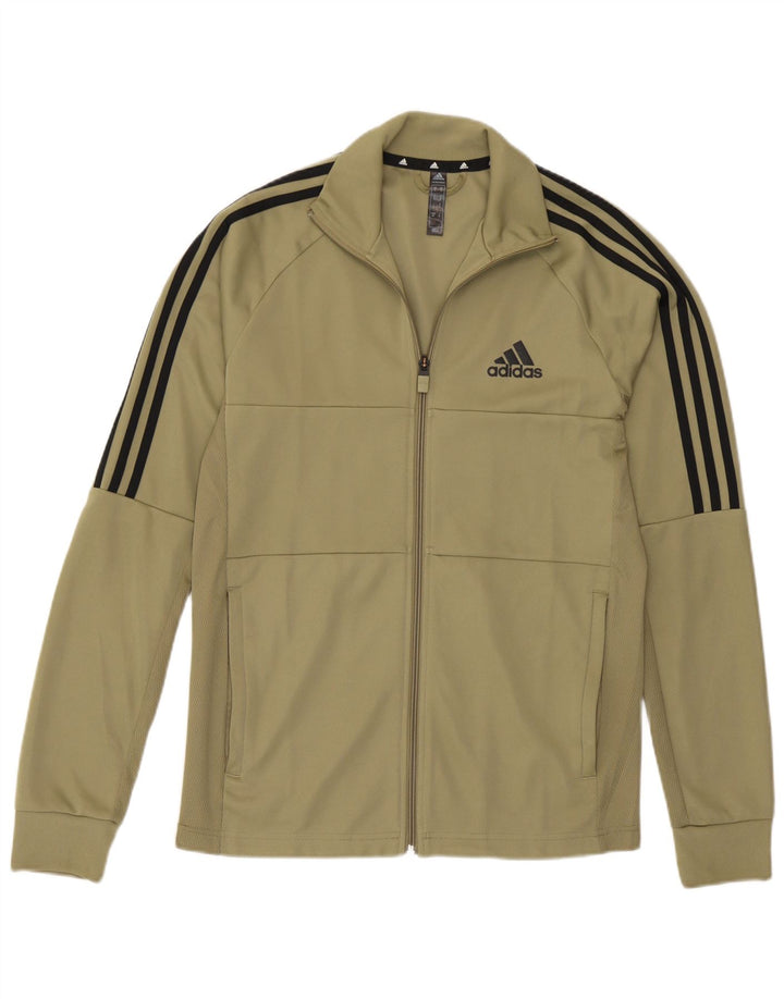 Adidas muška trenirka Aeroready Gornja jakna mala kaki poliester