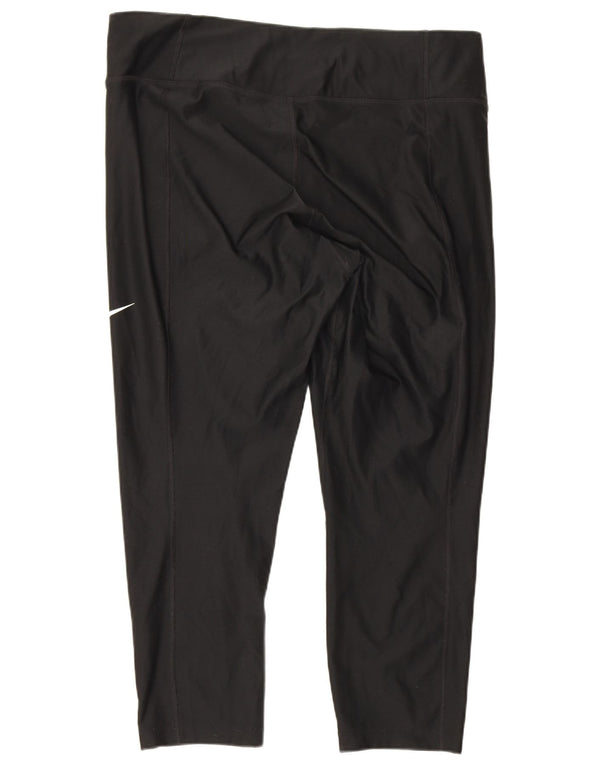 Nike ženske Dri Fit Capri tajice UK 18 XL crne
