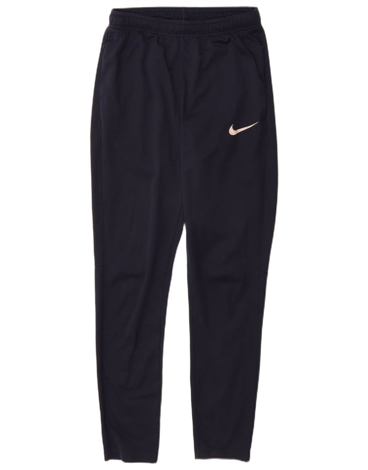 Nike muške hlače za trenirku Dri Fit male tamnoplave