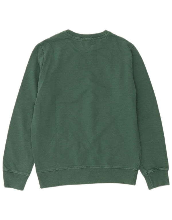 Converse Mens Sweatshirt Jumper Small Green Cotton