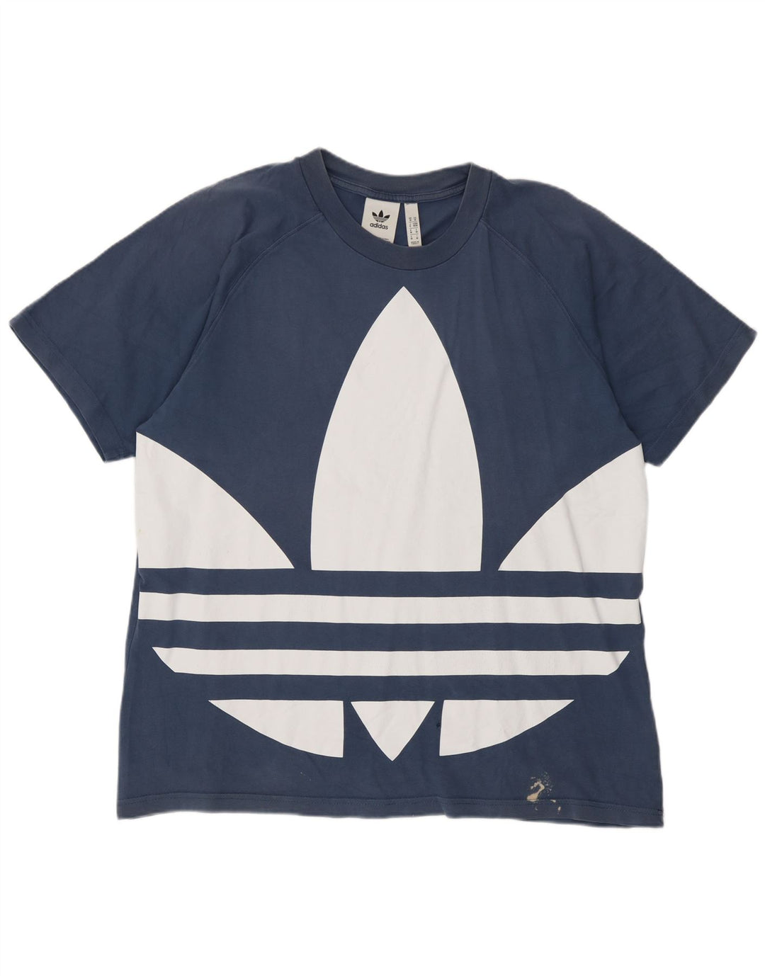 Adidas muška majica s grafičkim motivima srednje plavi pamuk
