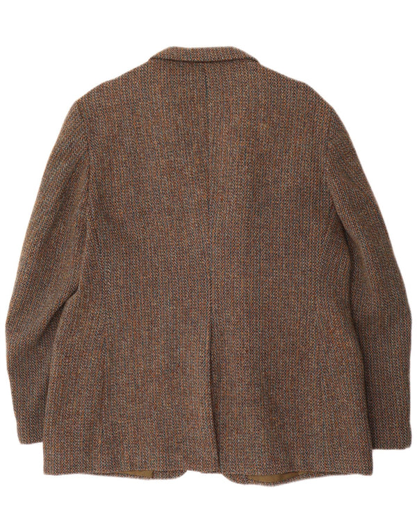 Harris Tweed muški sako sa 3 gumba UK 40 Large Brown