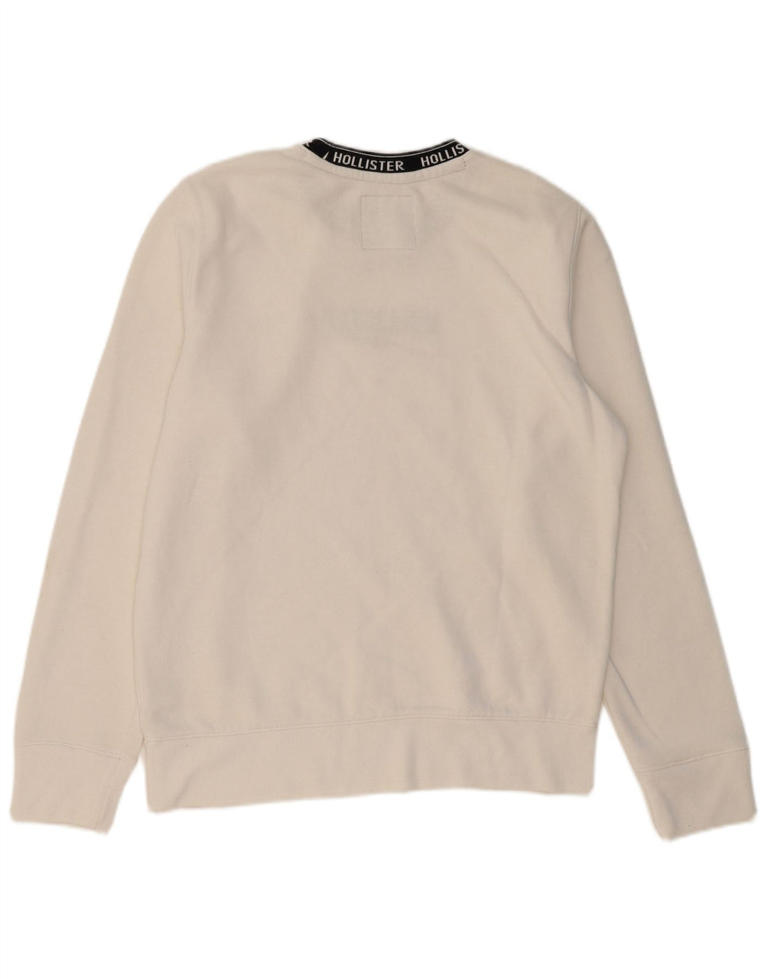 HOLLISTER Muška trenirka s grafičkim motivima Srednje bijeli pamuk