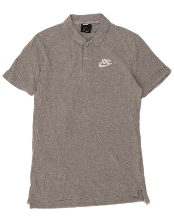 Nike muška polo majica mala siva pamuk