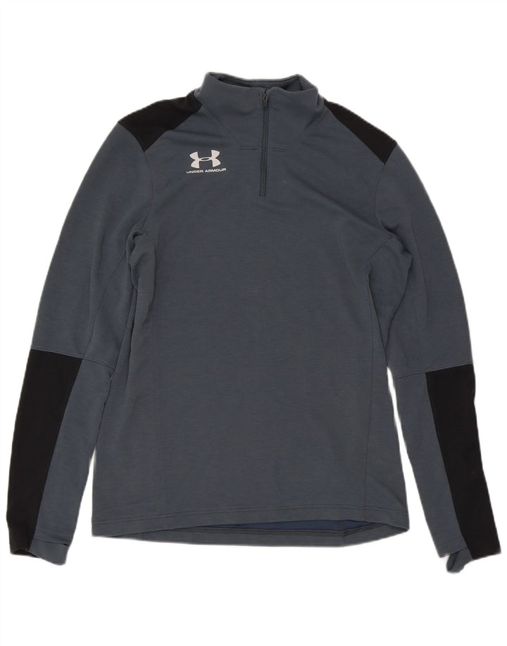 Under Armour Muški Cold Gear Pulover Gornji dio trenirke Large Grey Colourblock