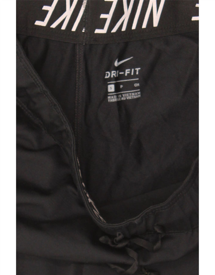 NIKE Womens Dri Fit Sport Shorts UK 10 Small Black Polyester Vintage Nike and Second-Hand Nike from Messina Hembry 
