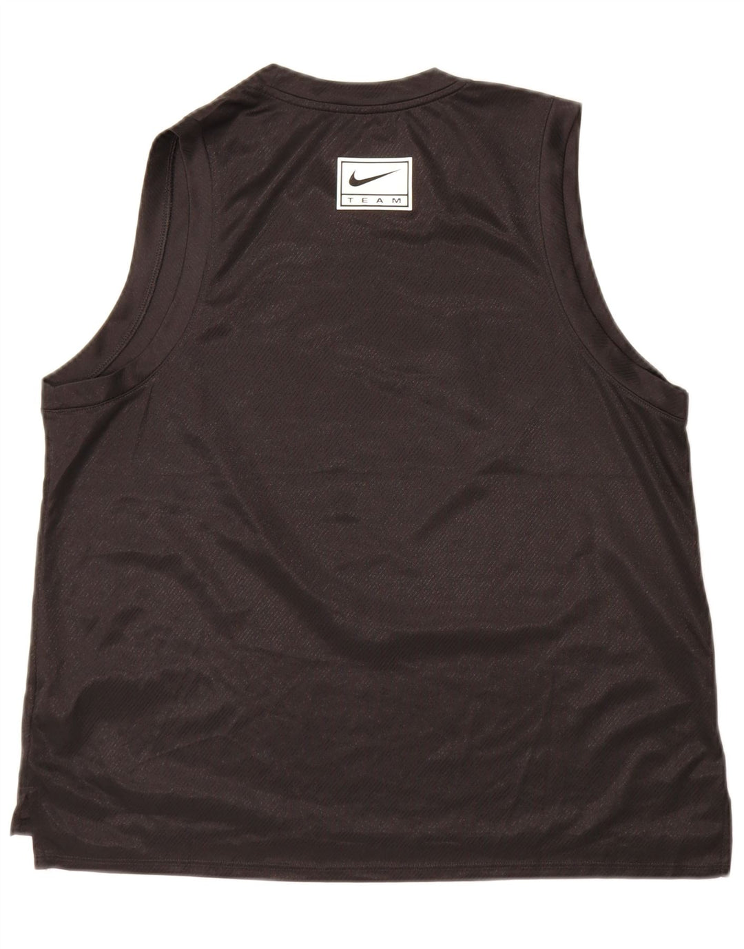 Nike Ženski Dri Fit Graphic Vest Top UK 18 XL crni poliester