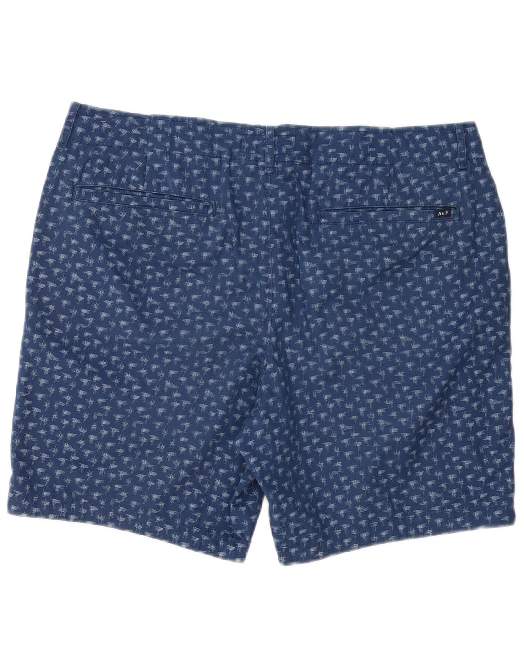 Abercrombie & Fitch muške chino kratke hlače s apstraktnim uzorkom W36 velike tamnoplave