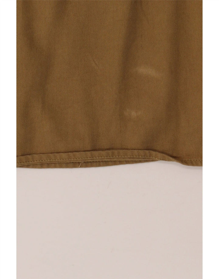 Vintage muška vojna majica bez rukava XL kaki pamuk