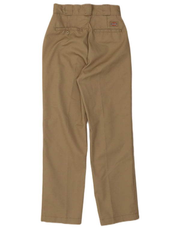 Dickies ženske ravne chino hlače W24 L26 bež poliester