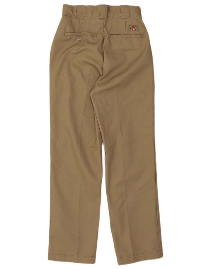 Dickies ženske ravne chino hlače W24 L26 bež poliester