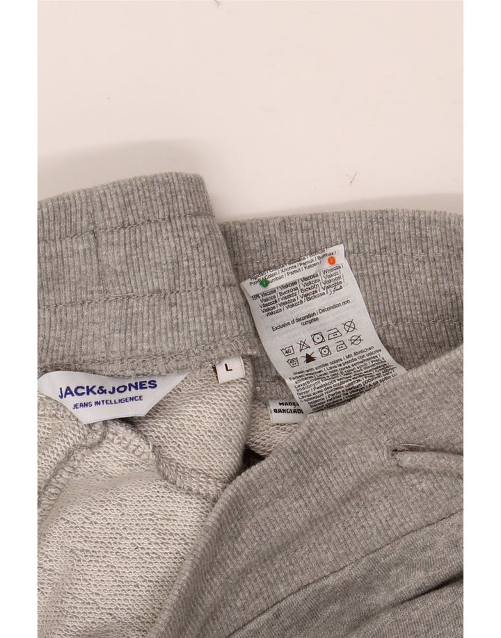 JACK & JONES Muške sportske kratke hlače, veliki sivi pamuk
