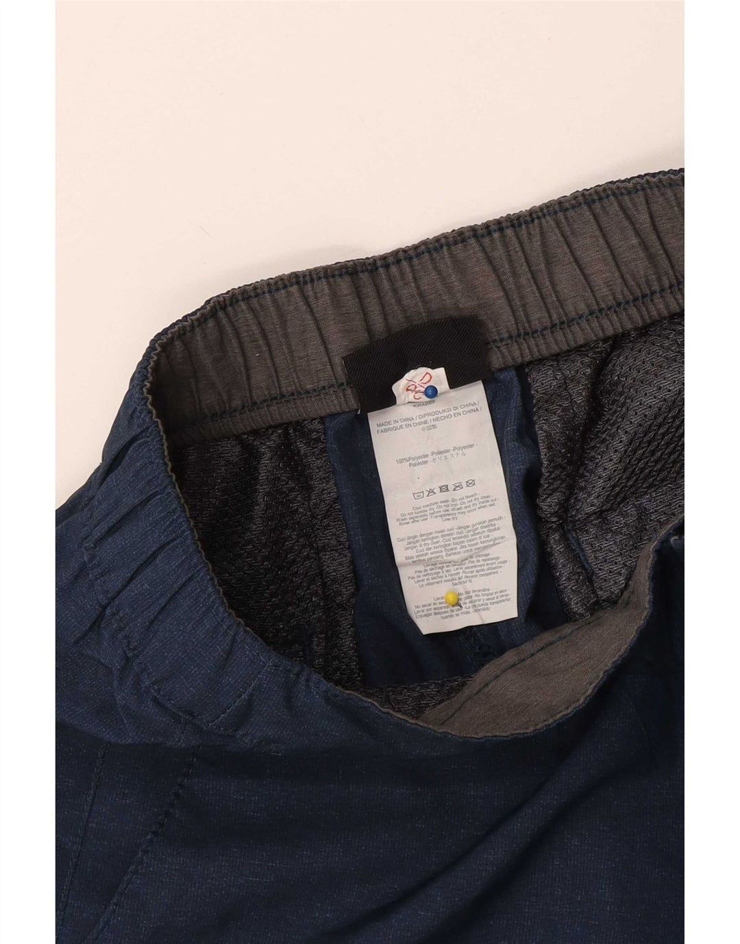 Rip Curl kratke chino hlače za dječake 13-14 godina, velike W28 tamnoplavi poliester