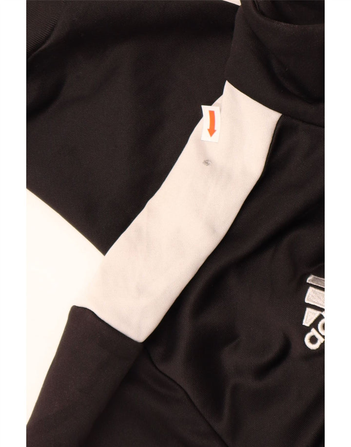 ADIDAS muška gornja jakna trenirke, veliki crni poliester u boji