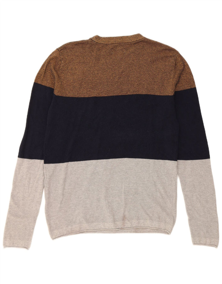Jack & Jones muški džemper s okruglim izrezom Veliki raznobojni pulover