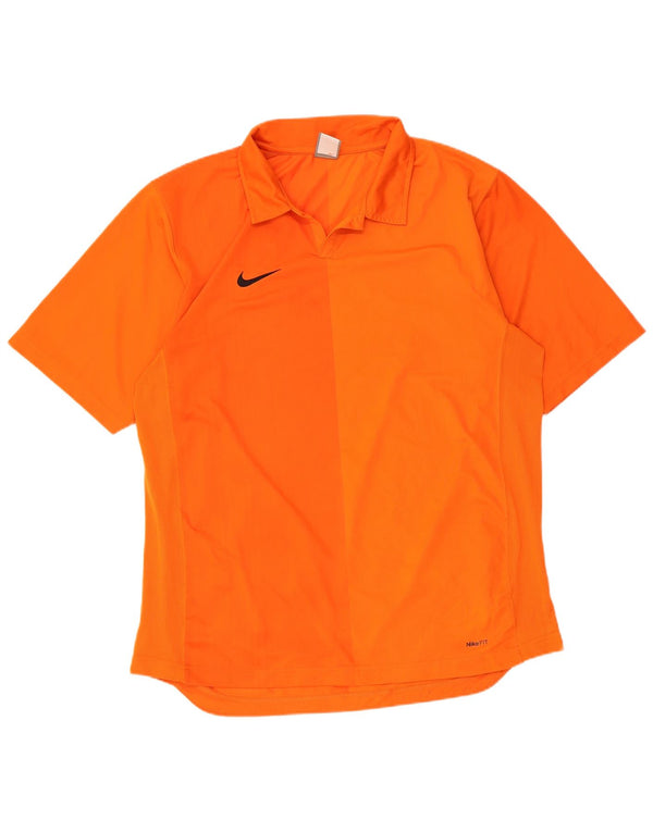 Nike muška polo majica UK 45/47 XL narančasti poliester