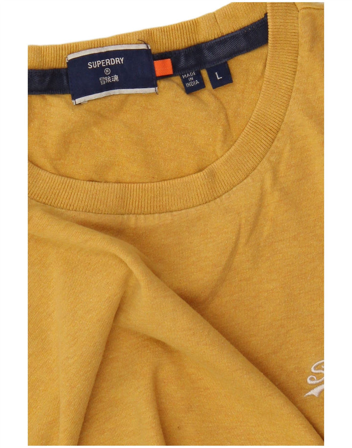 Superdry muška majica kratkih rukava velika žuta