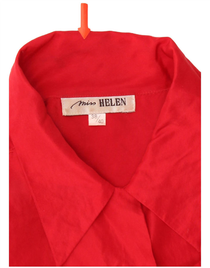 Vintage ženska košulja bluza EU 38/40 srednje crvena