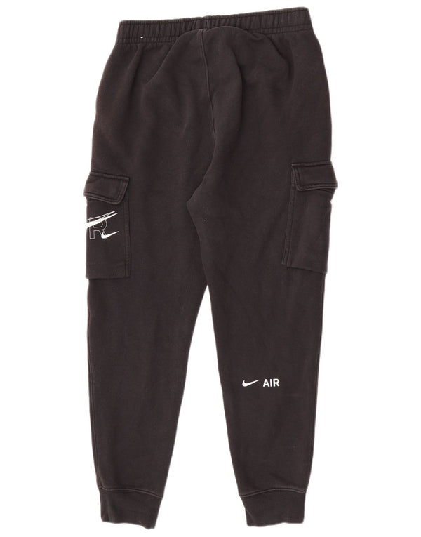 Male crne pamučne hlače za trčanje Nike Graphic Cargo Trenirka