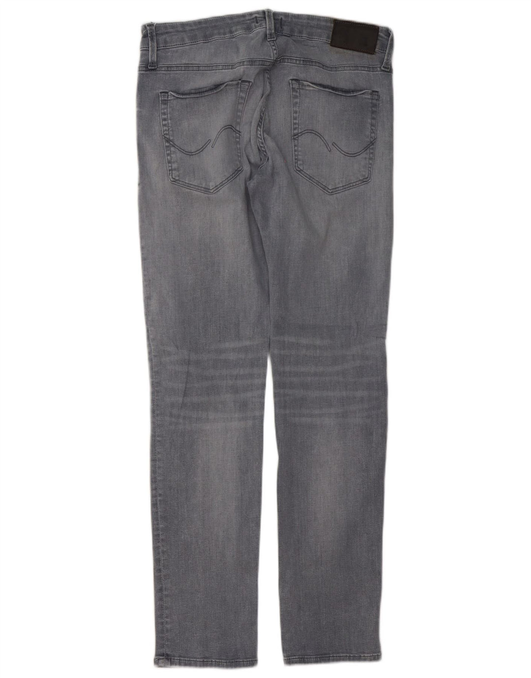 Jack & Jones Muške uske traperice W32 L30 Sivi pamuk