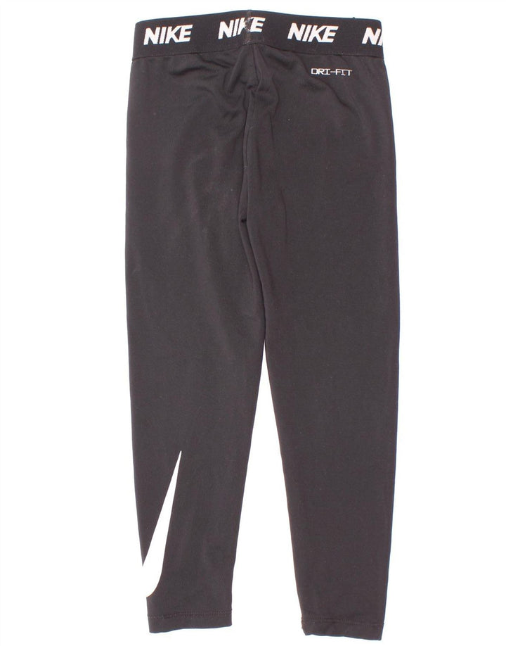 Nike Dri Fit tajice za djevojčice 5-6 godina srednje crne