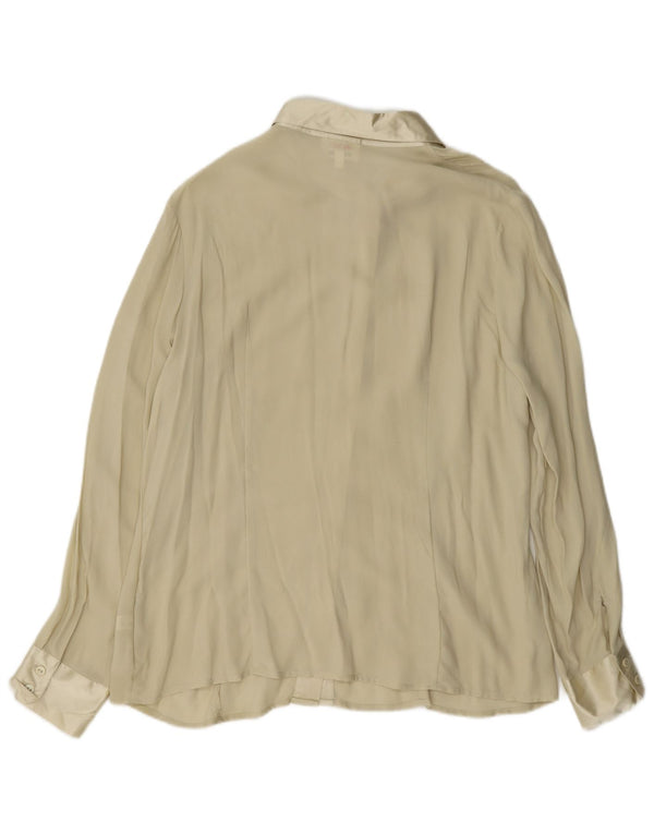 cherie ženska košulja bluza IT 48 XL bež svila