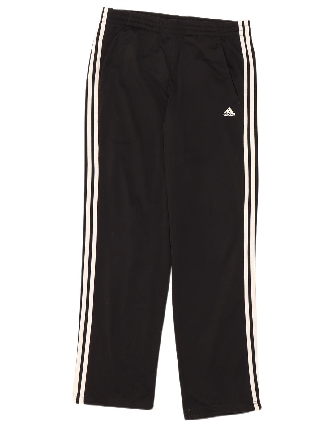 Adidas muške trenirke srednje crne poliesterske hlače