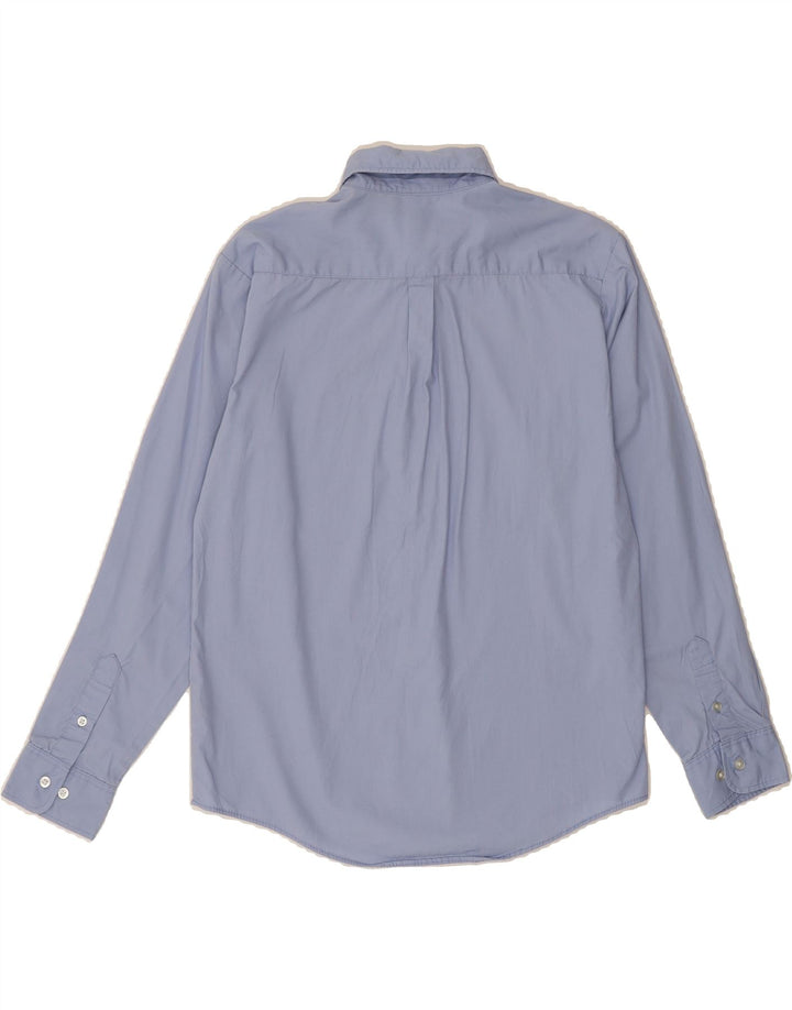 DOCKERS Boys Shirt 15-16 Years Blue Cotton Vintage Dockers and Second-Hand Dockers from Messina Hembry 