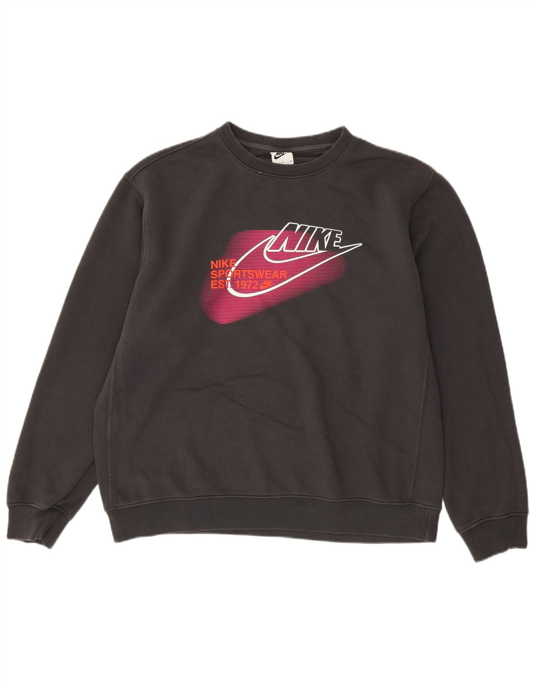 Nike muška majica s grafičkim motivima srednje sivi pamuk