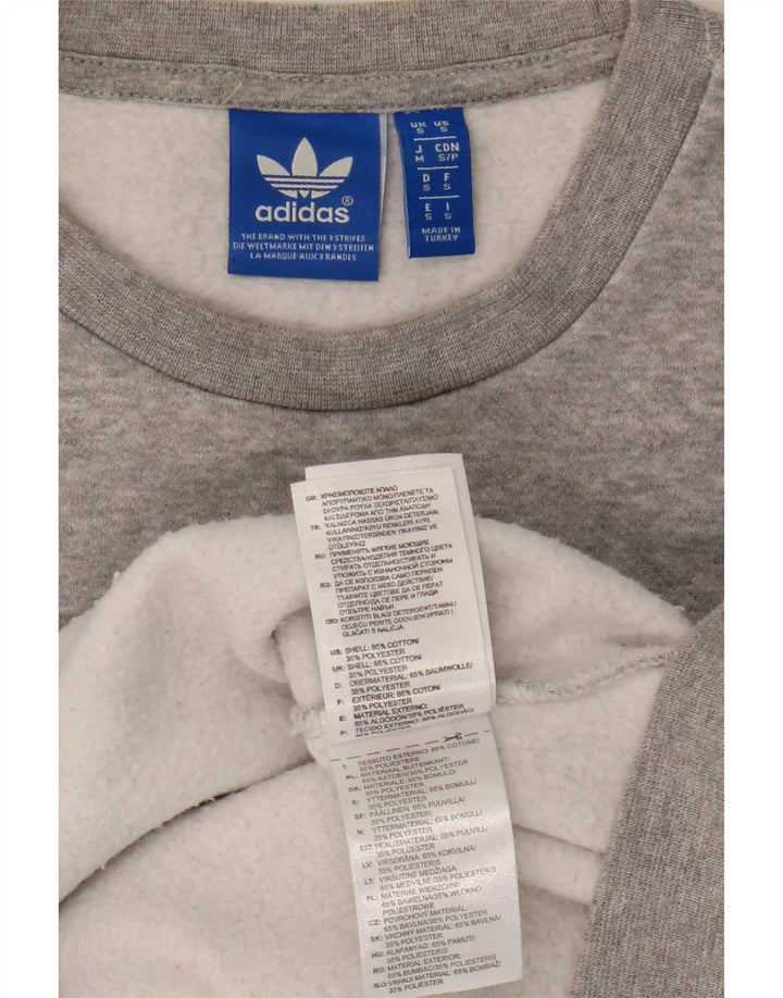 Adidas muška majica s grafičkim motivima, mali sivi pamuk