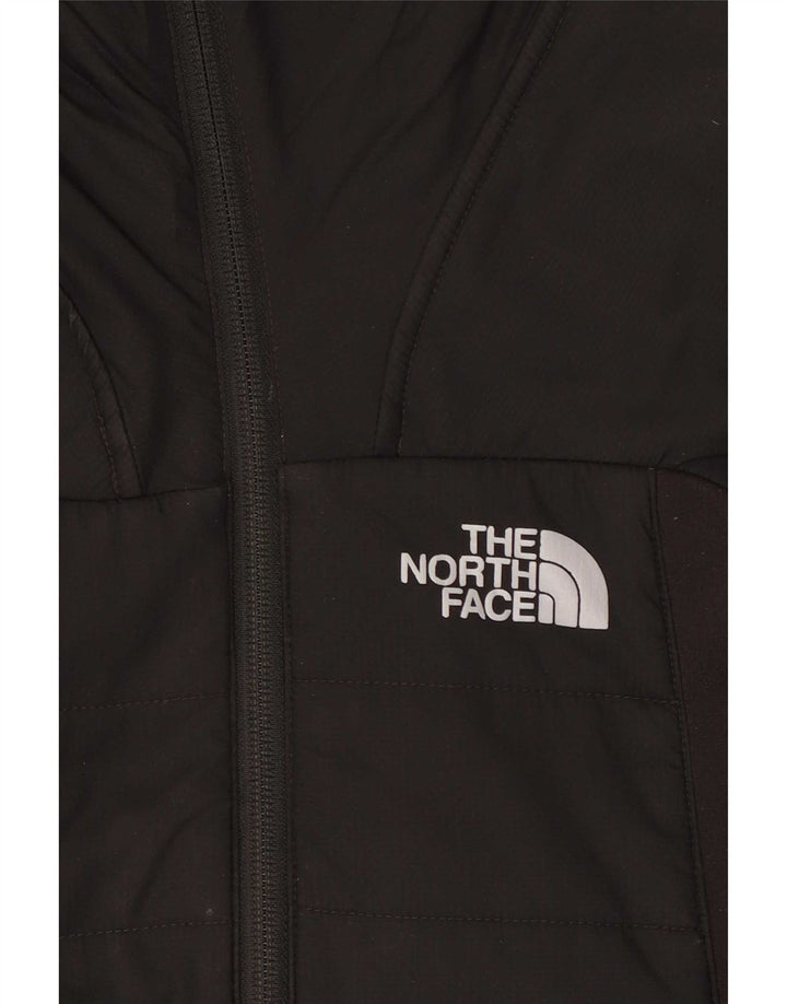 The North Face muški pulover s kapuljačom s patentnim zatvaračem srednje crne boje