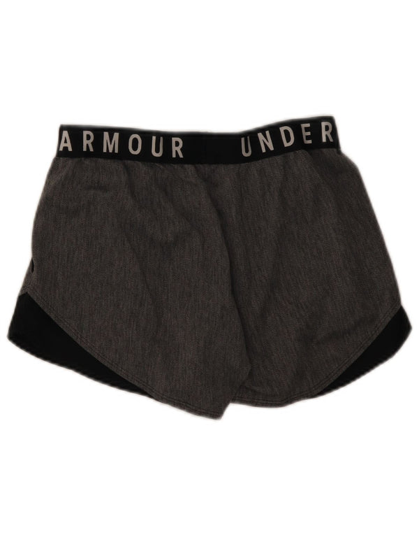 Under Armour ženske sportske kratke hlače Heat Gear UK 14 srednje sive boje